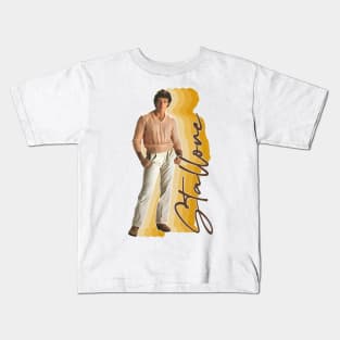 Sylvester Stallone / Retro Fan Design Kids T-Shirt